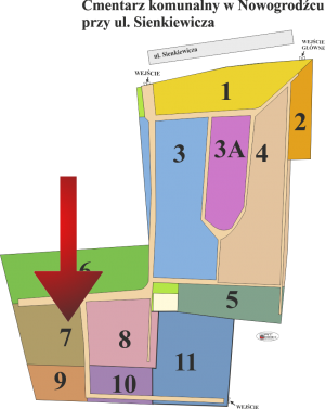 Brak mapy sektorowej