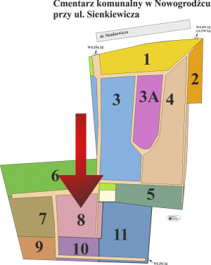 Brak mapy sektorowej