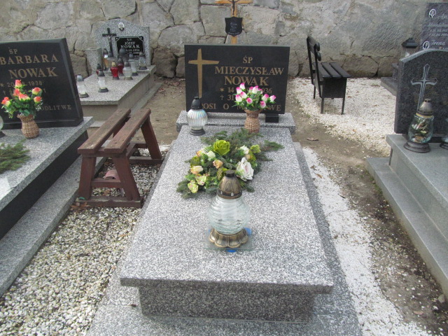 Grób Mieczysław Nowak