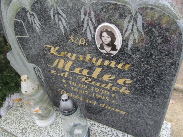 Krystyna Malec 1959 Nowogrodziec - Grobonet - Wyszukiwarka osób pochowanych