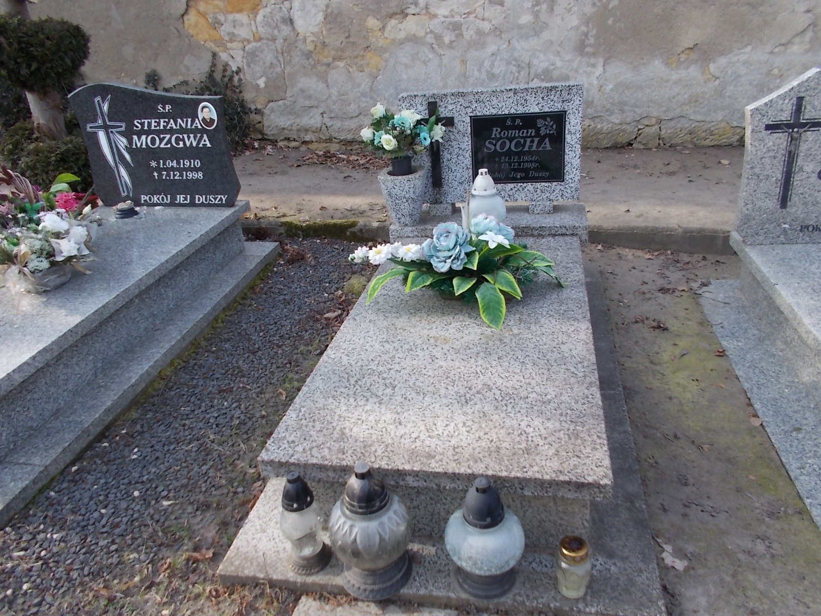Grób Roman Socha
