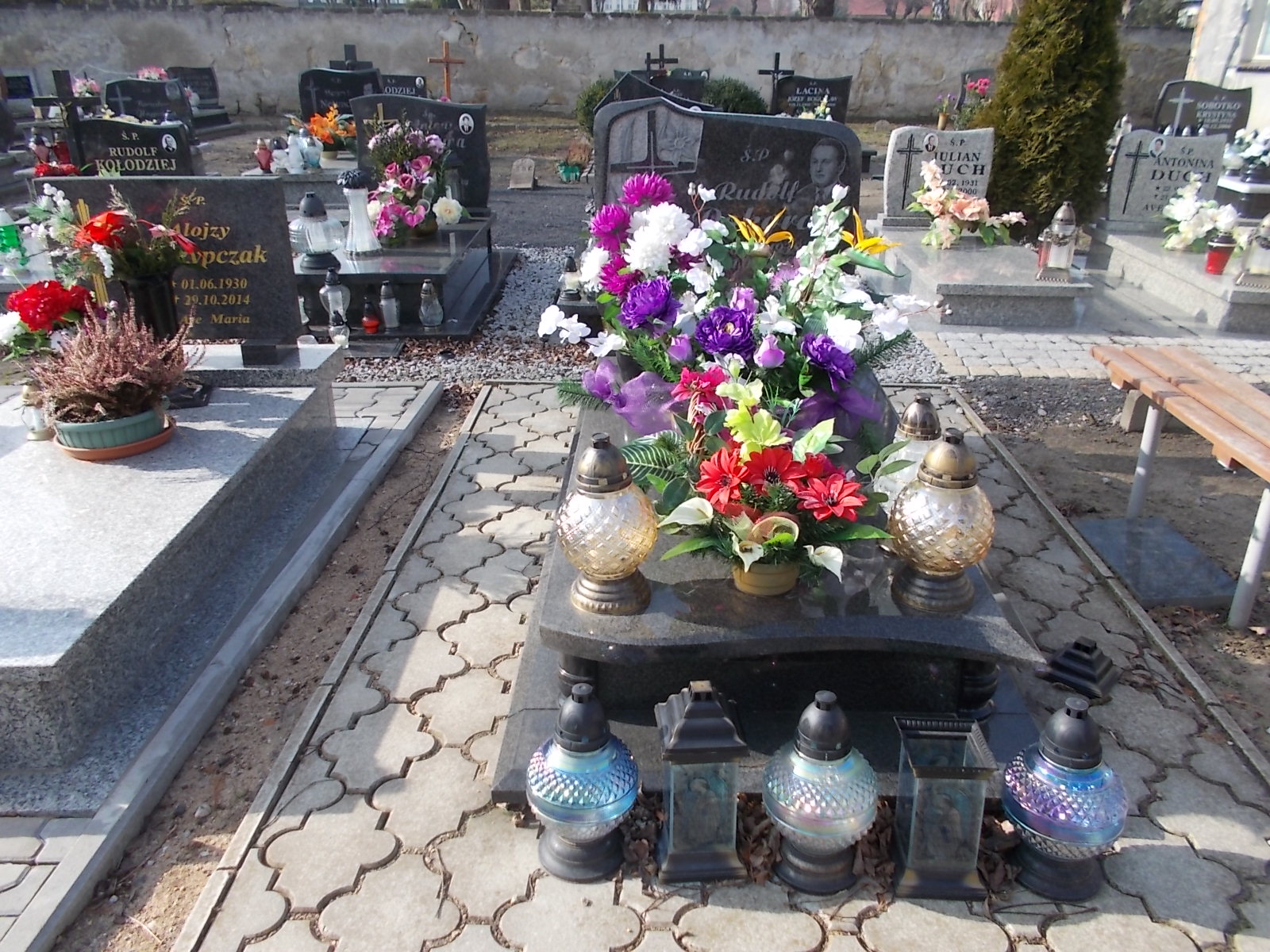 Grób Rudolf Pokora