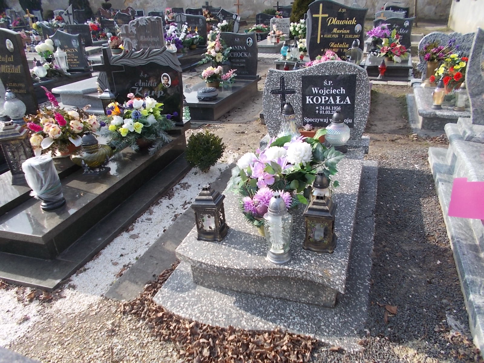 Grób Wojciech Kopała