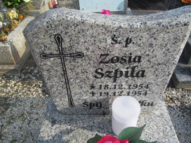 Zofia Szpila 1954 Nowogrodziec - Grobonet - Wyszukiwarka osób pochowanych