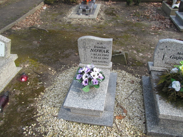 Grób Irena Nowak