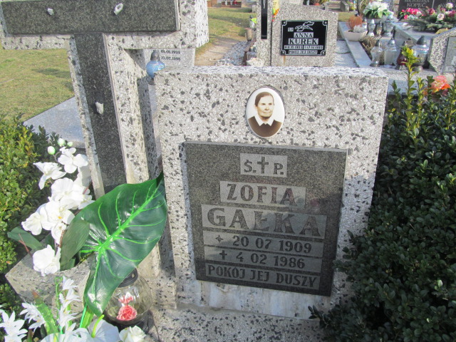 Zofia Gałka 1909 Nowogrodziec - Grobonet - Wyszukiwarka osób pochowanych