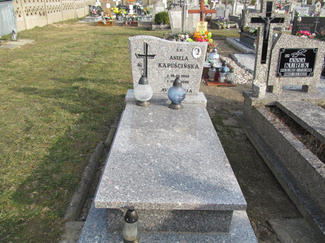 Grób Aniela Kapuścińska