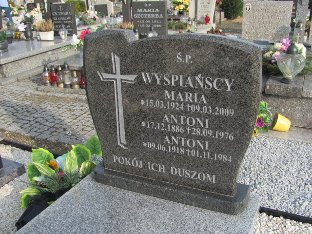 Antoni Wyspiański 1886 Nowogrodziec - Grobonet - Wyszukiwarka osób pochowanych