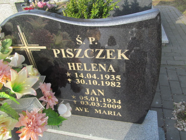 Jan Piszczek 1934 Nowogrodziec - Grobonet - Wyszukiwarka osób pochowanych