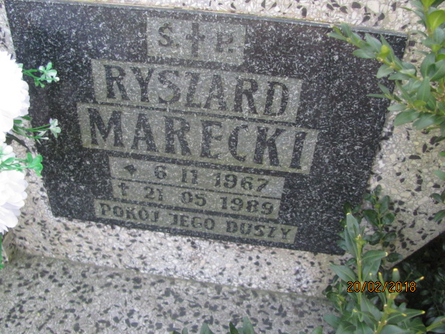 Ryszard Marecki 1967 Nowogrodziec - Grobonet - Wyszukiwarka osób pochowanych