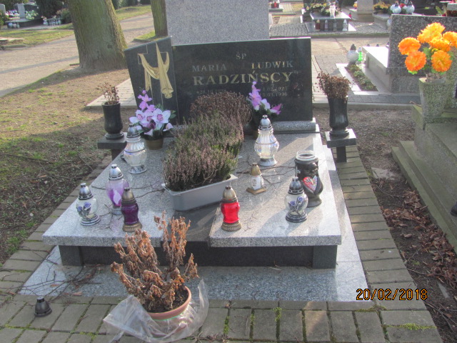 Grób Maria Radzińska 