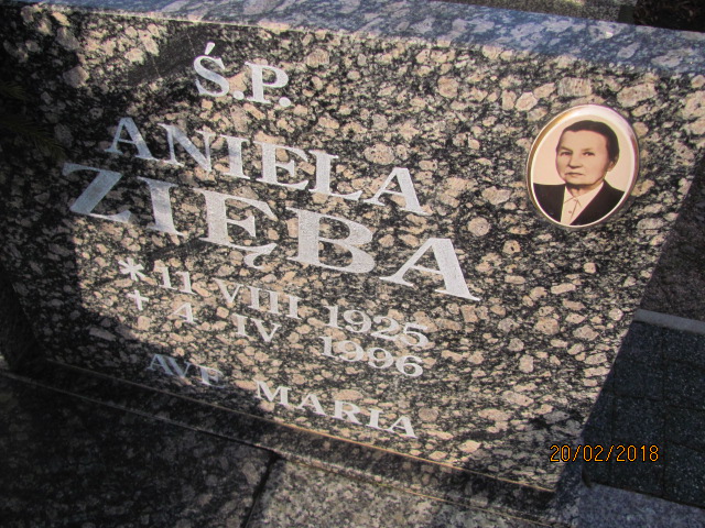 Aniela Zięba 1925 Nowogrodziec - Grobonet - Wyszukiwarka osób pochowanych