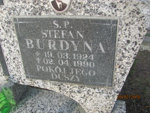 Stefan Burdyna  1924 Nowogrodziec - Grobonet - Wyszukiwarka osób pochowanych