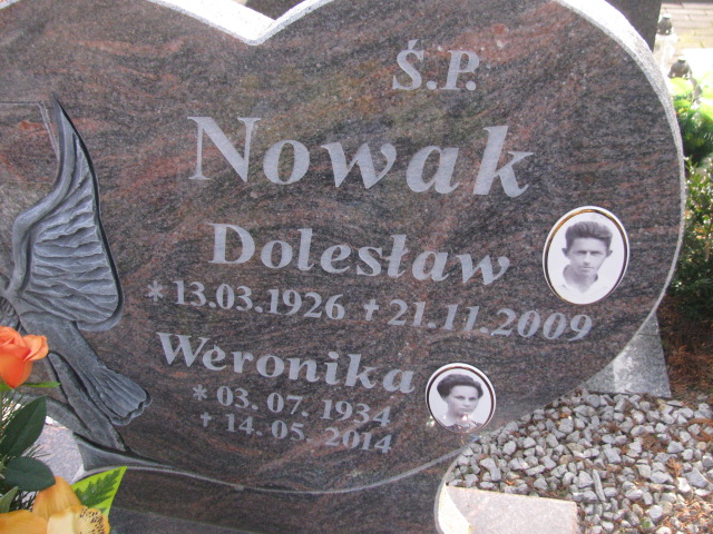 Dolesław Nowak 1926 Nowogrodziec - Grobonet - Wyszukiwarka osób pochowanych