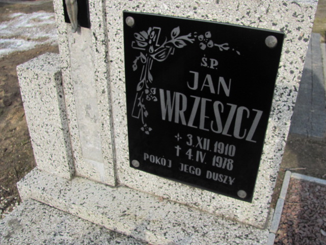 Jan Wrzeszcz 1910 Nowogrodziec - Grobonet - Wyszukiwarka osób pochowanych