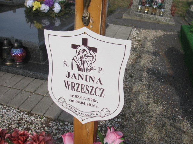 Janina Wrzeszcz 1928 Nowogrodziec - Grobonet - Wyszukiwarka osób pochowanych