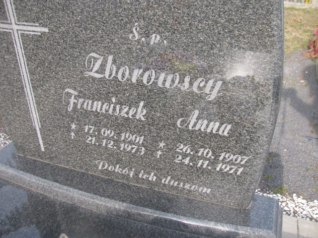 Anna Zborowska 1907 Nowogrodziec - Grobonet - Wyszukiwarka osób pochowanych