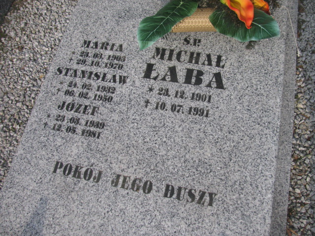 Michał Łaba 1901 Nowogrodziec - Grobonet - Wyszukiwarka osób pochowanych