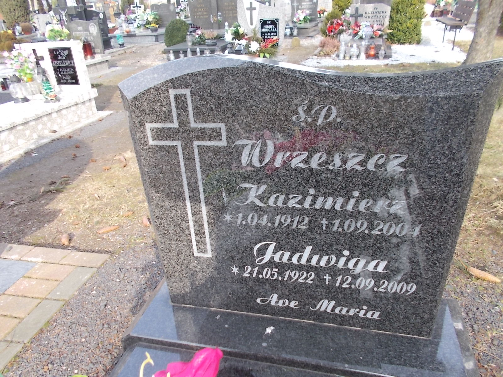 Jadwiga Wrzeszcz 1922 Nowogrodziec - Grobonet - Wyszukiwarka osób pochowanych