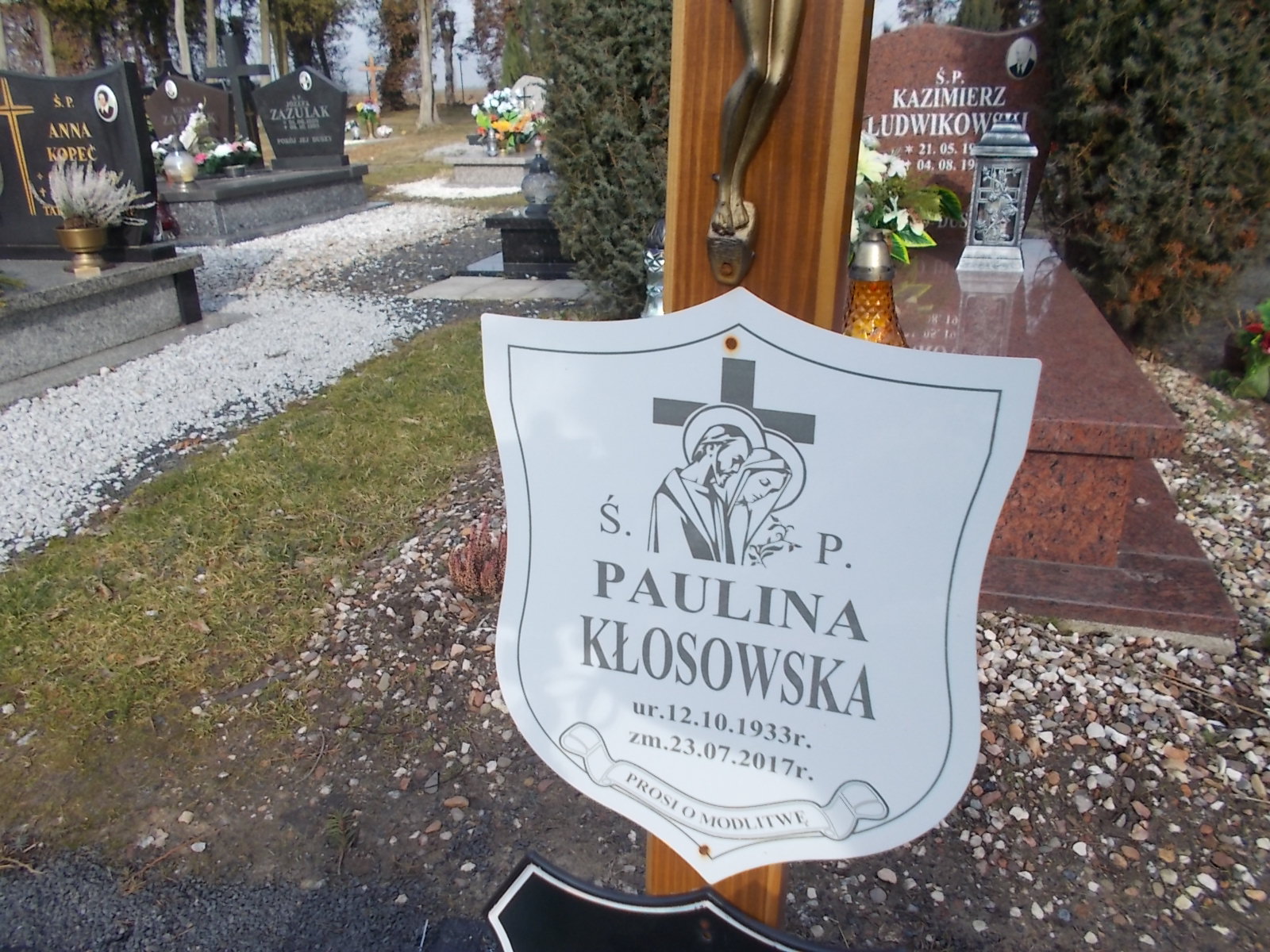 Paulina Kłosowska 1933 Nowogrodziec - Grobonet - Wyszukiwarka osób pochowanych