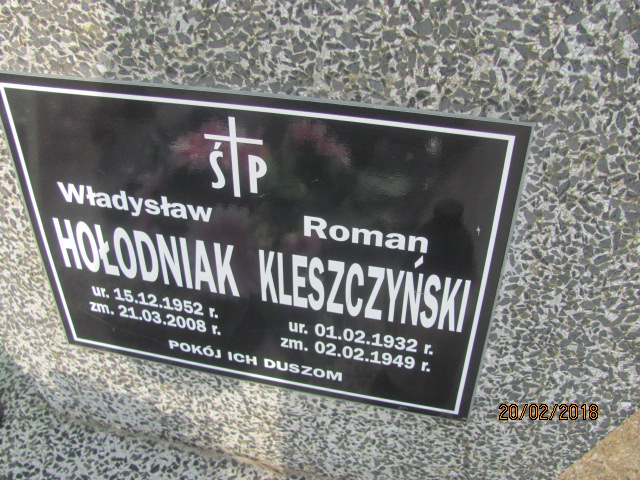 Roman Kleszczyński 1932 Nowogrodziec - Grobonet - Wyszukiwarka osób pochowanych